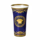 Rosenthal Versace Medusa Modrá váza moderního designu porcelánu 26cm Viadurini