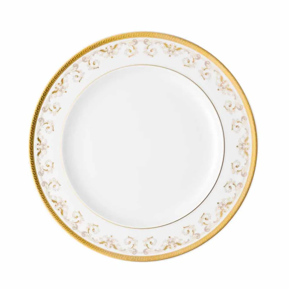 Rosenthal Versace Medusa Gala Zlatá deska 27 cm porcelán konstrukce plan Viadurini