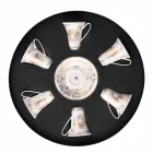 Rosenthal Versace Medusa Gala Gold set 6pz porcelánové espreso šálky Viadurini