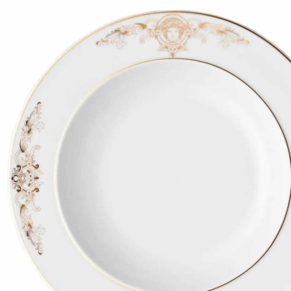 Rosenthal Versace Medusa Gala mísa spodní 22 cm porcelán Design Viadurini