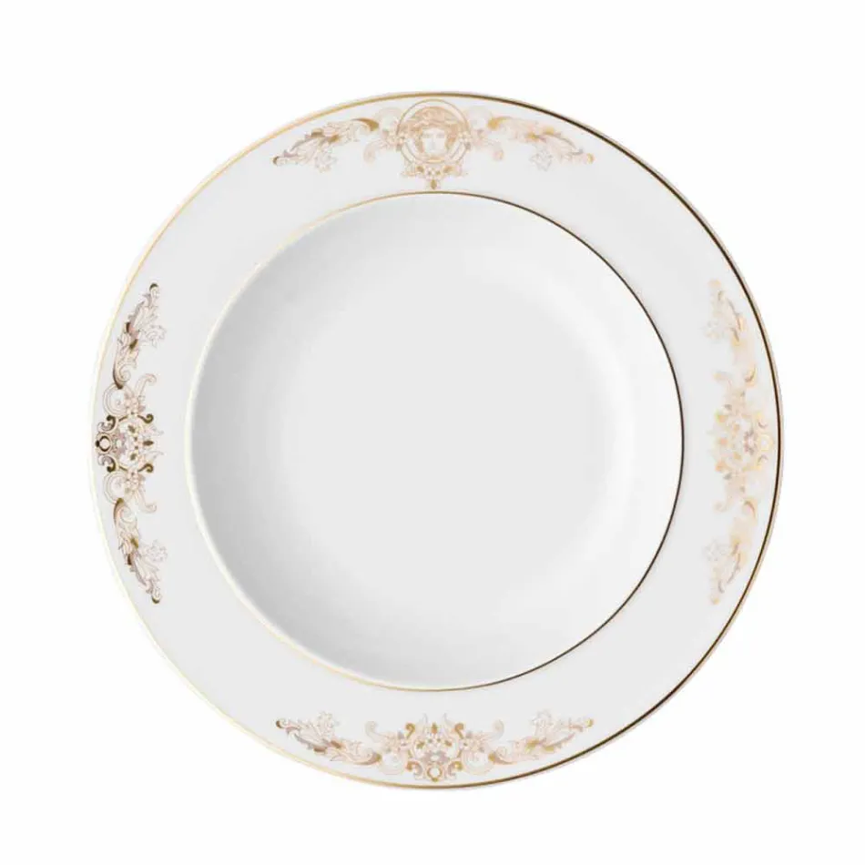 Rosenthal Versace Medusa Gala mísa spodní 22 cm porcelán Design Viadurini