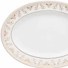 Rosenthal Versace Medusa Gala 34 cm porcelán oválný talíř konstrukce Viadurini