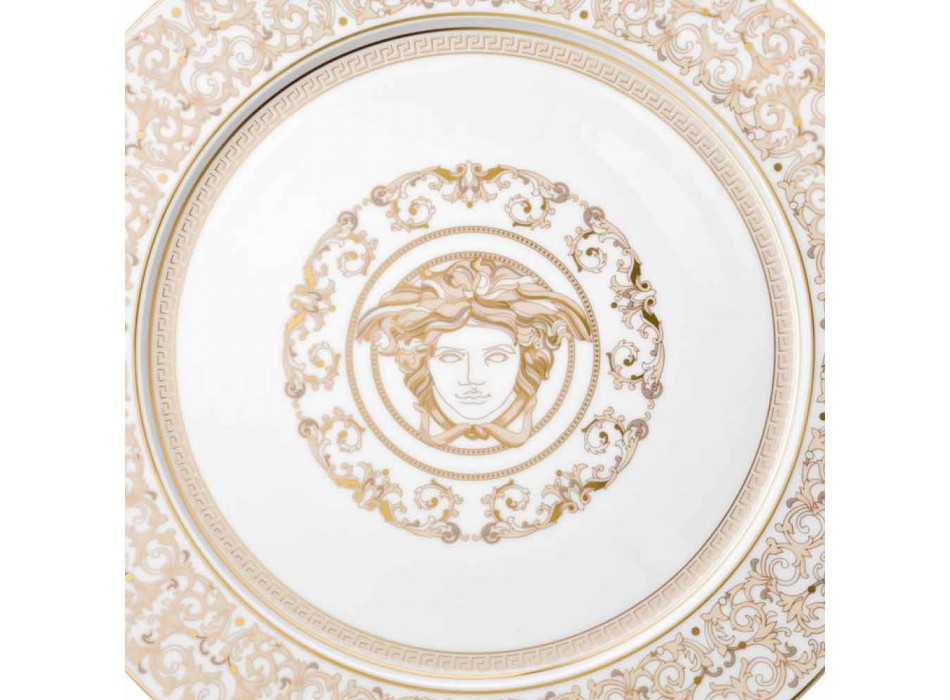 Rosenthal Versace Medusa Gala pokrm zástupný 33 cm porcelán Viadurini