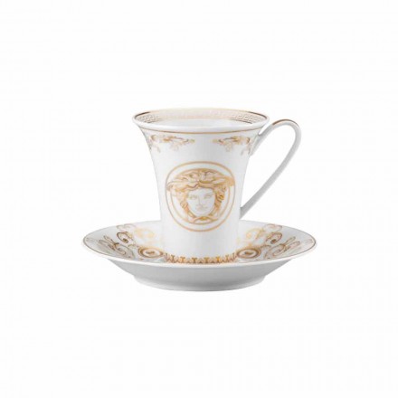 Rosenthal Versace Medusa Gala Cup high porcelán Design Coffee Viadurini