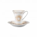 Rosenthal Versace Medusa Gala Cup high porcelán Design Coffee