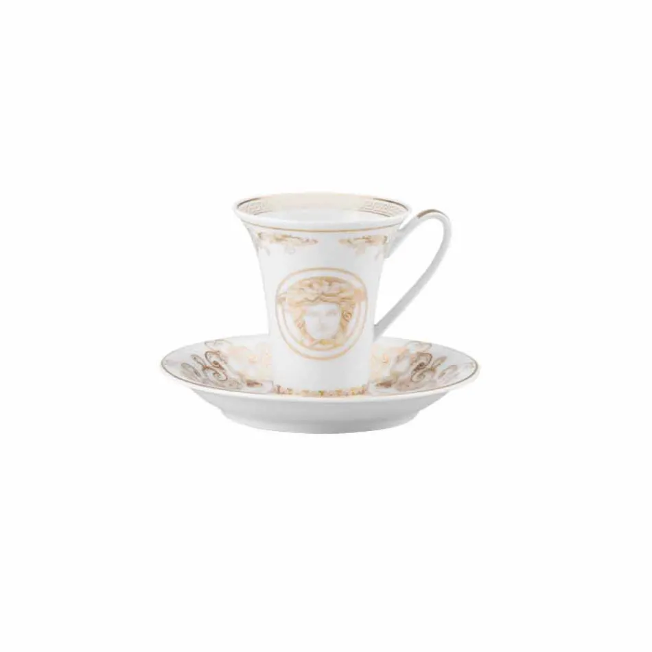 Rosenthal Versace Medusa Gala Cup Porcelán Káva design Viadurini
