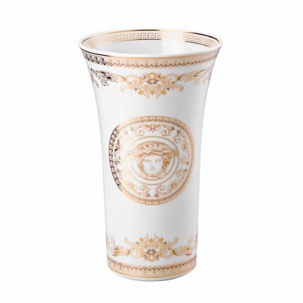 Rosenthal Versace Medusa Gala Design porcelánová váza h 26 cm Viadurini