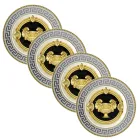 Rosenthal Versace Prestige Gala 4 talíře na večeři průměr 18 cm - Prestige Viadurini