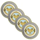 Rosenthal Versace Prestige Gala 4 talíře na večeři průměr 18 cm - Prestige Viadurini