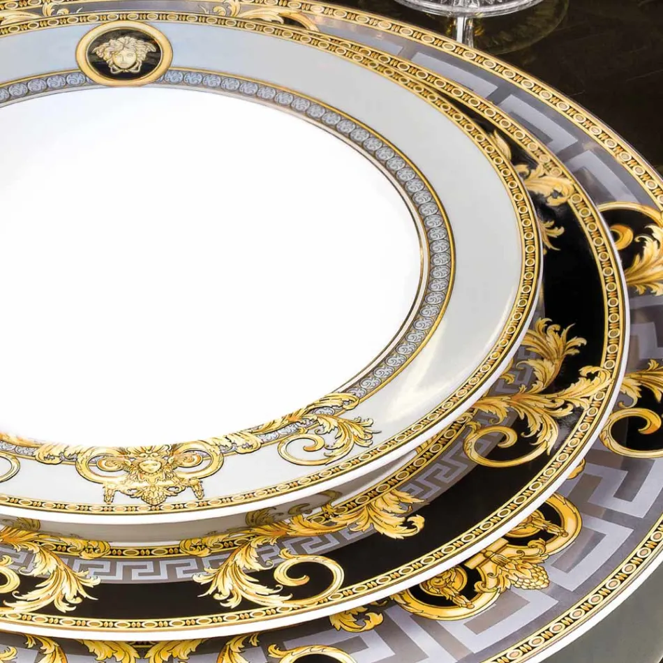 Zásuvný talíř Rosenthal Versace Prestige Gala Průměr 33 cm - Prestige Viadurini