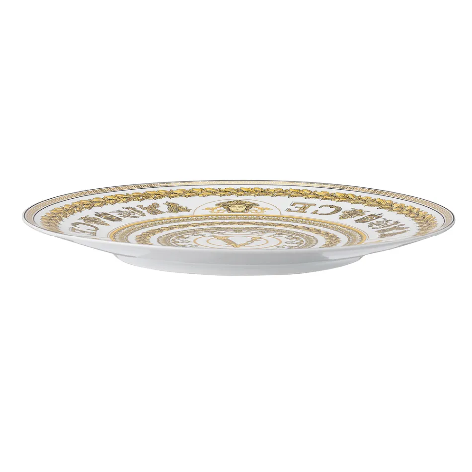 Rosenthal Versace Virtus Gala zásuvný talíř průměr 33 cm v porcelánu - barokní Viadurini