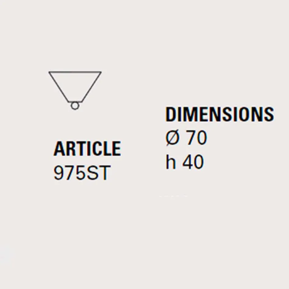 Keramická růžice pro lampy složení Battersea 975ST - Toscot Viadurini