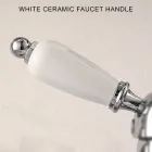 Podlahová vanová baterie s mosaznou ruční sprchou vyrobená v Itálii - Noriana Viadurini