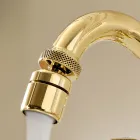 Vintage 3-otvorová bidetová baterie ve vintage mosazi Made in Italy - Ursula Viadurini