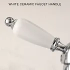 Klasická jednootvorová bidetová baterie s ručně vyrobenými mosaznými pákami - Noriana Viadurini