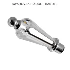 Klasická jednootvorová bidetová baterie s ručně vyrobenými mosaznými pákami - Noriana Viadurini