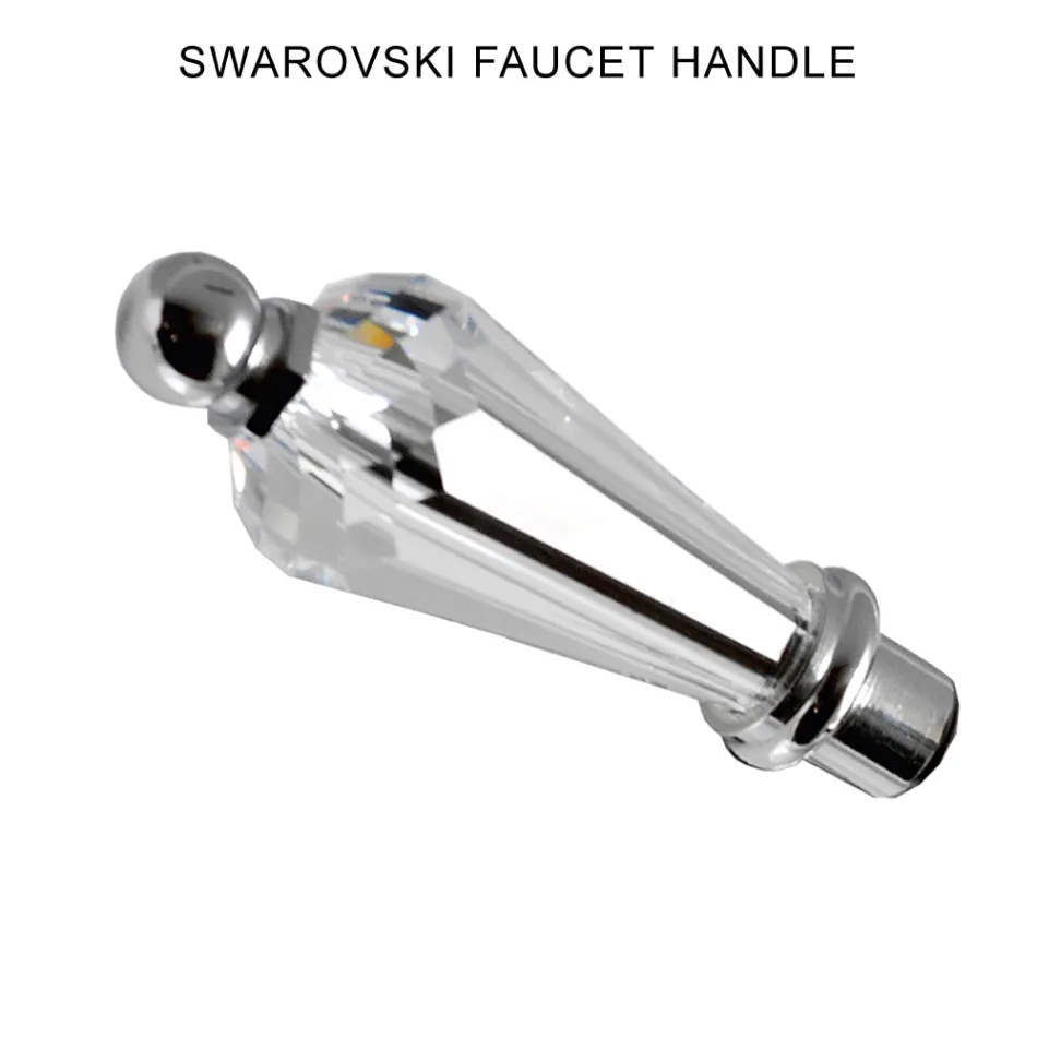 Klasická jednootvorová bidetová baterie s ručně vyrobenými mosaznými pákami - Noriana Viadurini