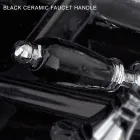 Klasická jednootvorová bidetová baterie s ručně vyrobenými mosaznými pákami - Noriana Viadurini