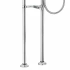 Klasický kohoutek pro vanu na mosazných sloupech vyrobený v Itálii - Enriko Viadurini