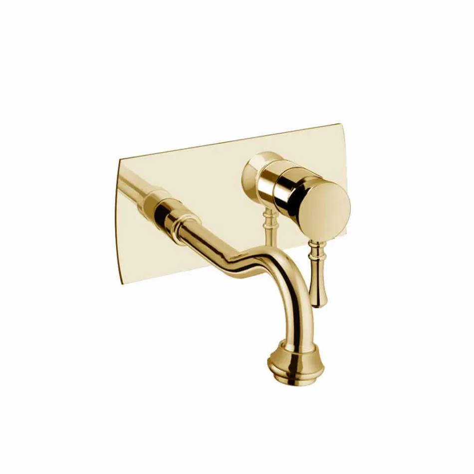 Vyrobeno v Itálii Design Single Tap Wall Mixer Tap - Neno Viadurini