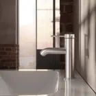 Jednopáková umyvadlová baterie Mosazný kulatý design - Antilio Viadurini