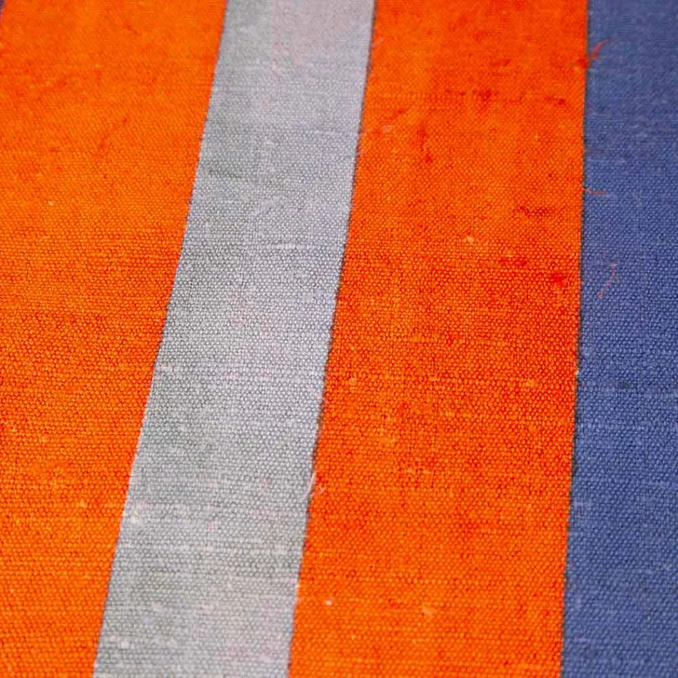 Běžec italského umění vyráběný a ručně malovaný v konopí jedinečný kus - značky Viadurini