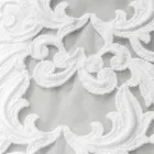 Lněný běhoun na stůl s bílou krajkou Italská luxusní kvalita - Farnese Viadurini