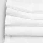 Lněný běhoun na stůl s bílou krajkou Italská luxusní kvalita - Farnese Viadurini