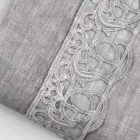 Úložná taška na povlečení na přikrývku s krajkou Sinergia a knoflíky - Energis Viadurini