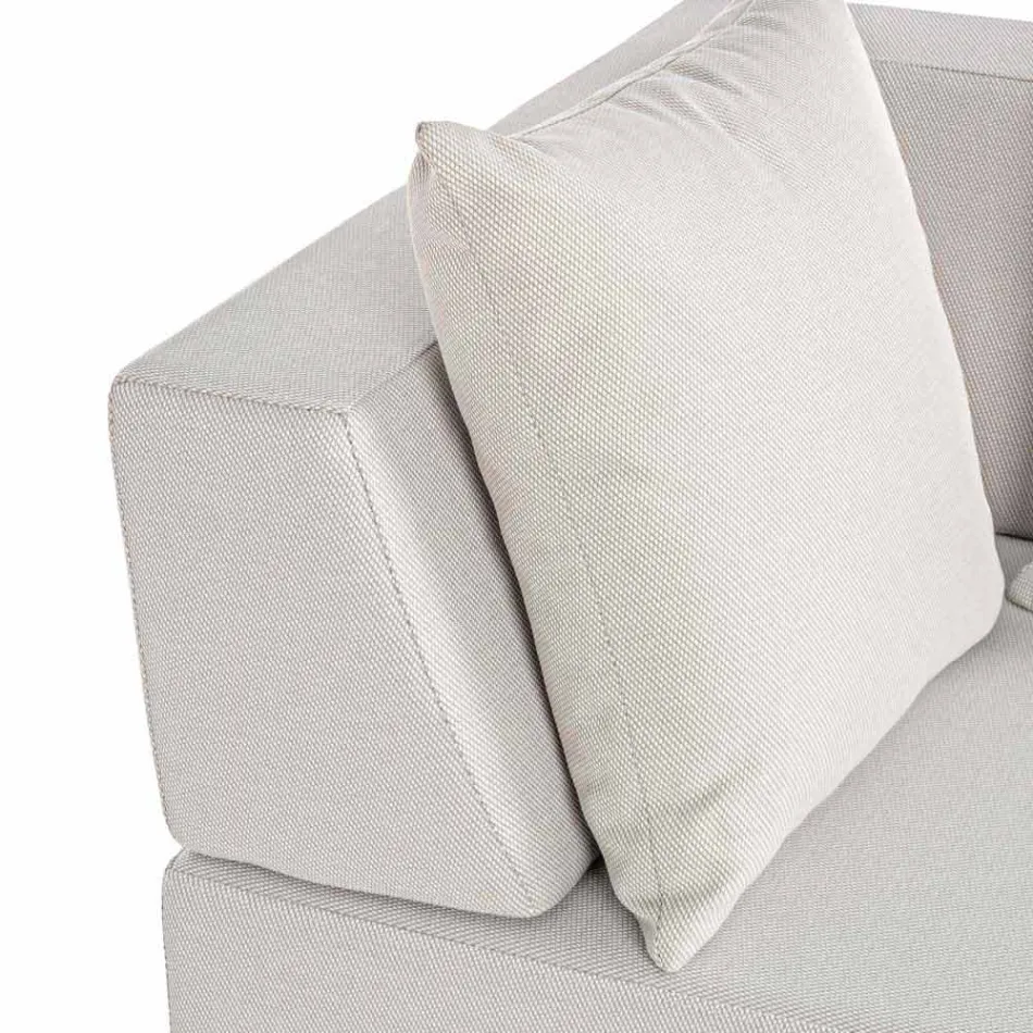 Moderní design Venkovní rohový salonek v Homemotion Fabric - Benito Viadurini