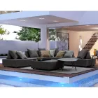 Moderní design Venkovní rohový salonek v Homemotion Fabric - Benito Viadurini