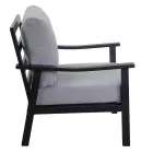 Obývací pokoj sestávající z 1 pohovky, 2 křesel a 1 konferenčního stolku - lístek Viadurini