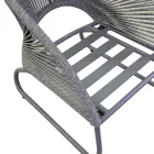 Obývací pokoj sestávající ze 2 křesel s konferenčním stolkem - kufr Viadurini