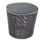 Obývací pokoj sestávající ze 2 křesel s konferenčním stolkem - kufr Viadurini