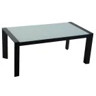 Obývací pokoj sestávající z pohovky, konferenčního stolku a křesel s podnožkou - nástěnka Viadurini