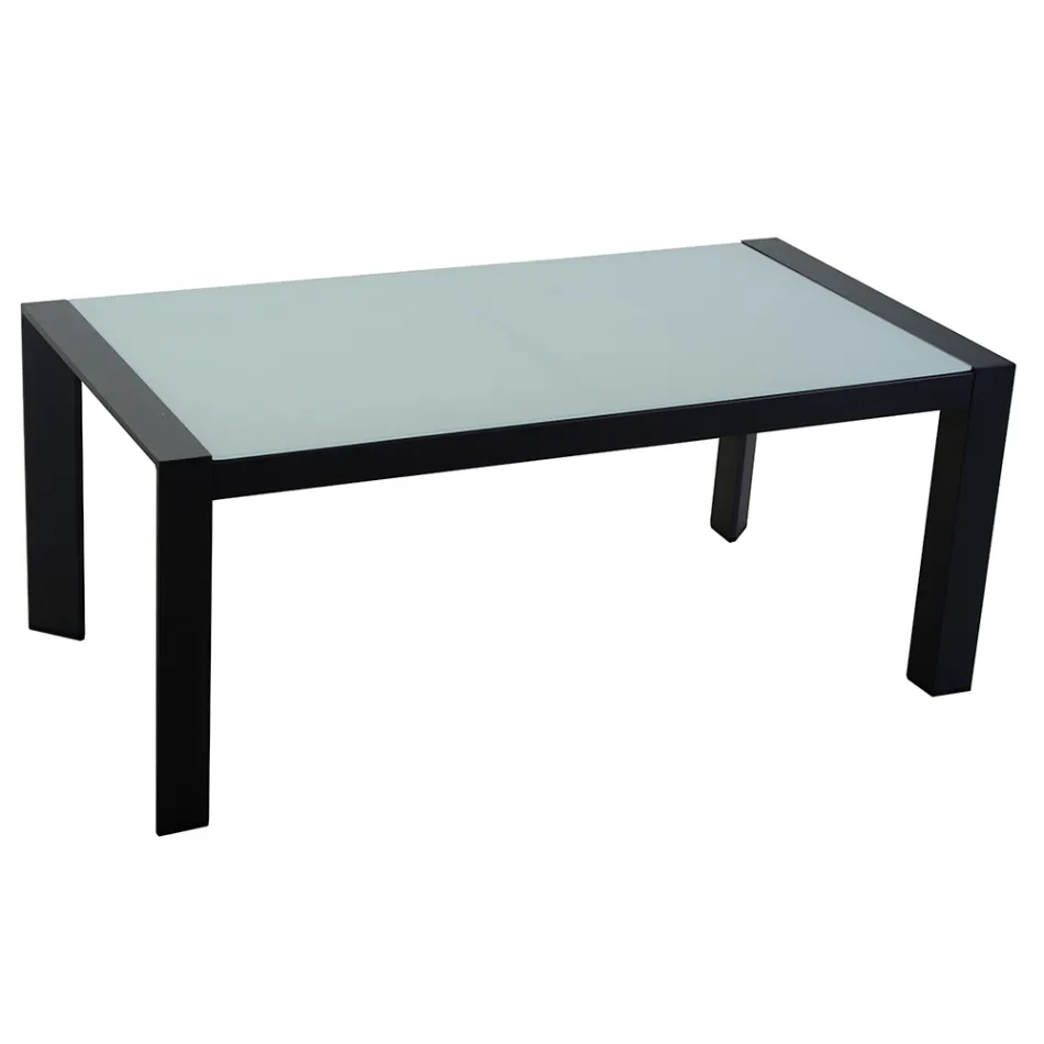 Obývací pokoj sestávající z pohovky, konferenčního stolku a křesel s podnožkou - nástěnka Viadurini