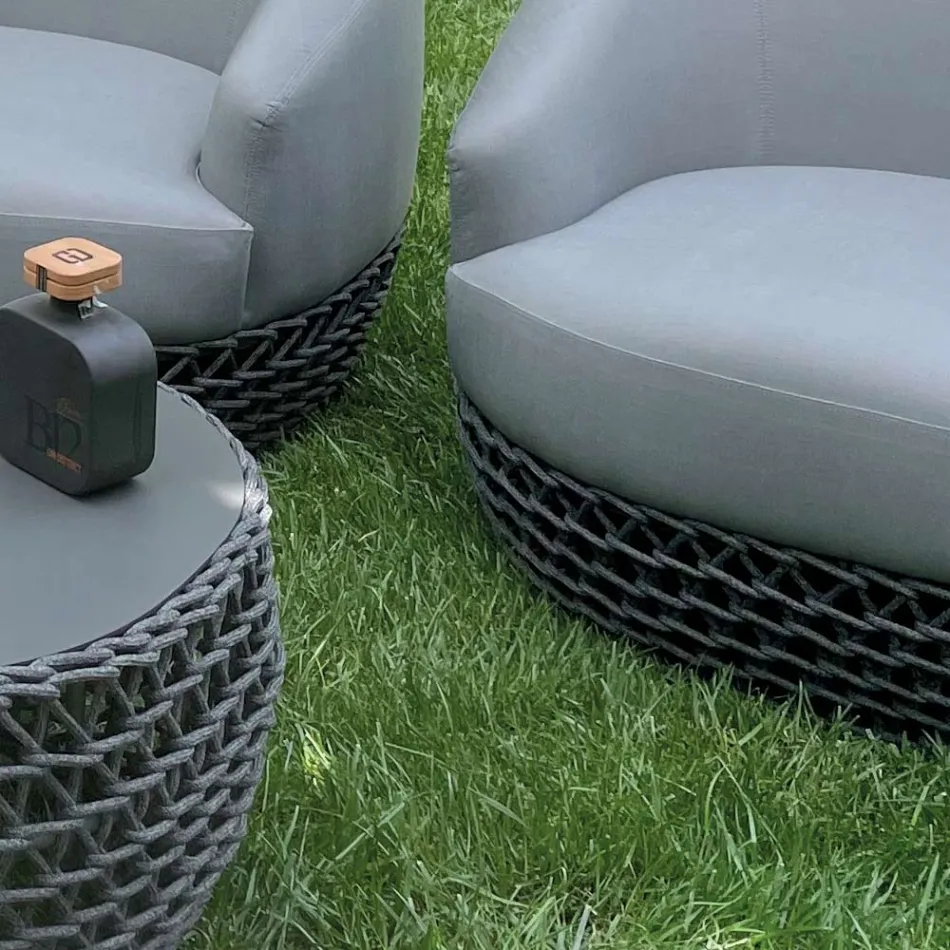 Venkovní tkaná základní sada salonku - Pixie Viadurini