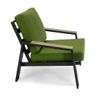 Venkovní obývací pokoj sestávající z 1 pohovky, 2 křesel a 1 konferenčního stolku - Righello Viadurini