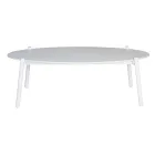 Venkovní obývací pokoj s polštáři a zaoblenými područkami - Zenith Viadurini