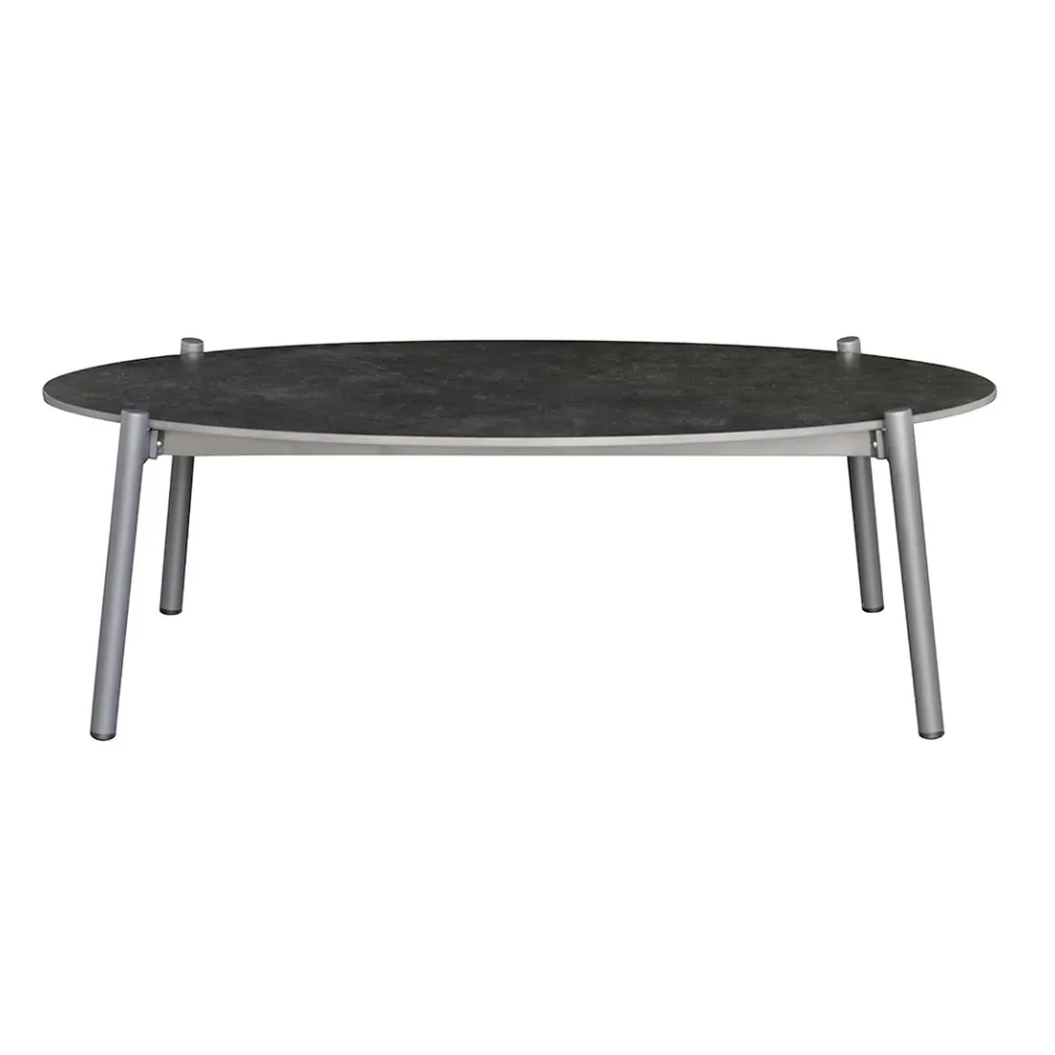 Venkovní obývací pokoj s polštáři a zaoblenými područkami - Zenith Viadurini