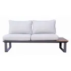 Zahradní salonek sestávající ze 2 pohovek a centrálního stolu - Pippo Viadurini