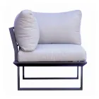 Zahradní salonek sestávající ze 2 pohovek a centrálního stolu - Pippo Viadurini