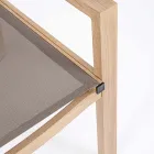 Zahradní salonek s 1 pohovkou, 2 křesly a 1 konferenčním stolkem - Plán Viadurini