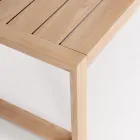 Zahradní salonek s 1 pohovkou, 2 křesly a 1 konferenčním stolkem - Plán Viadurini