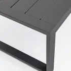 Zahradní salonek s 1 pohovkou, 2 křesly a 1 konferenčním stolkem - Plán Viadurini