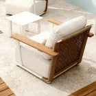 Zahradní posezení s pohovkou, 2 křesly a konferenčním stolkem - Montorio Viadurini