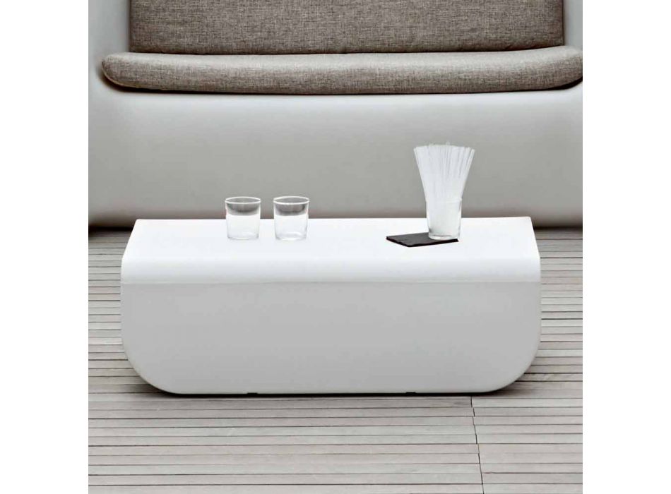 Made in Italy Designový zahradní salonek, pohovka a konferenční stolek - Nova by Myyour Viadurini