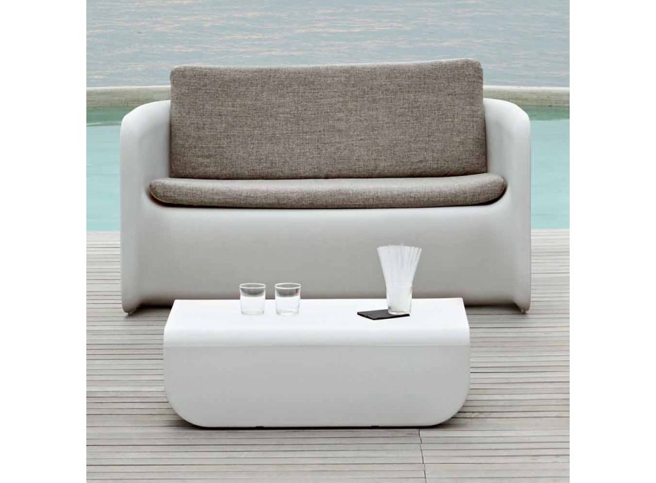 Made in Italy Designový zahradní salonek, pohovka a konferenční stolek - Nova by Myyour Viadurini