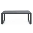 Zahradní salonek v bílém nebo černém hliníkovém designu - Milk Rain Viadurini