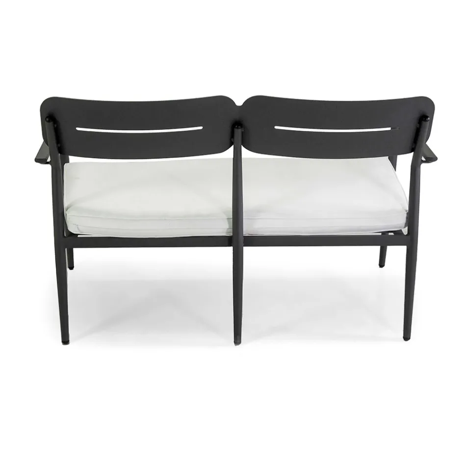 Zahradní lehátko z hliníku s různými povrchovými úpravami - suvenýr Viadurini